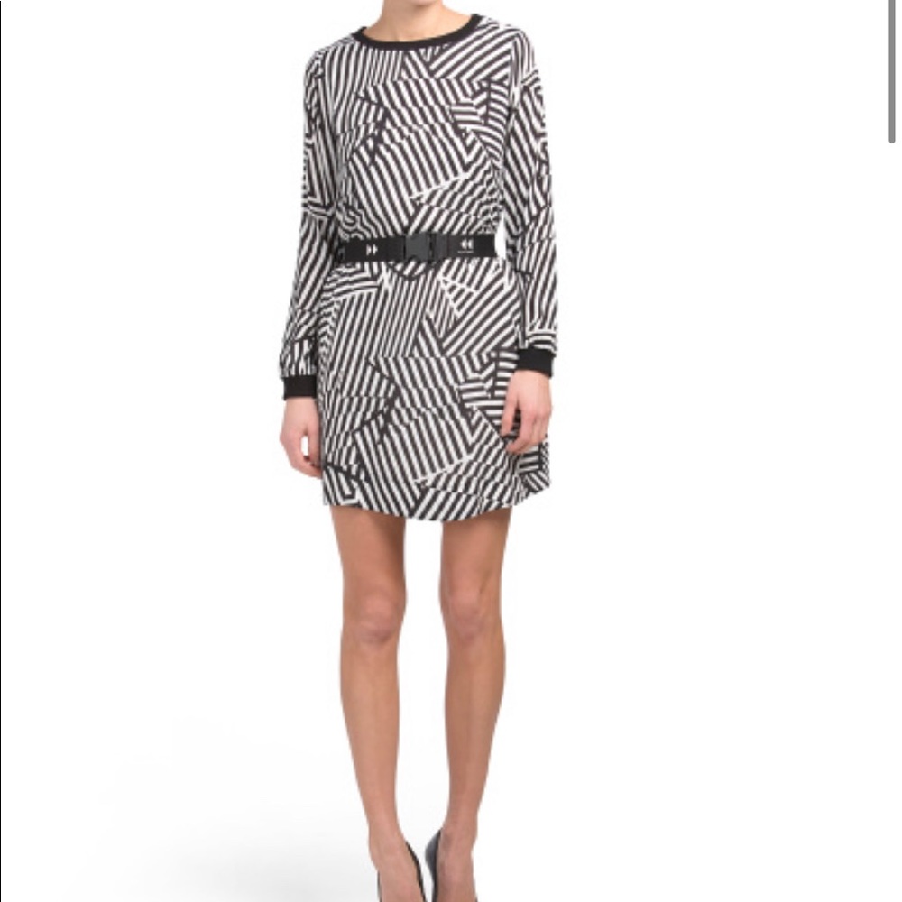 Byblos star print mini dress